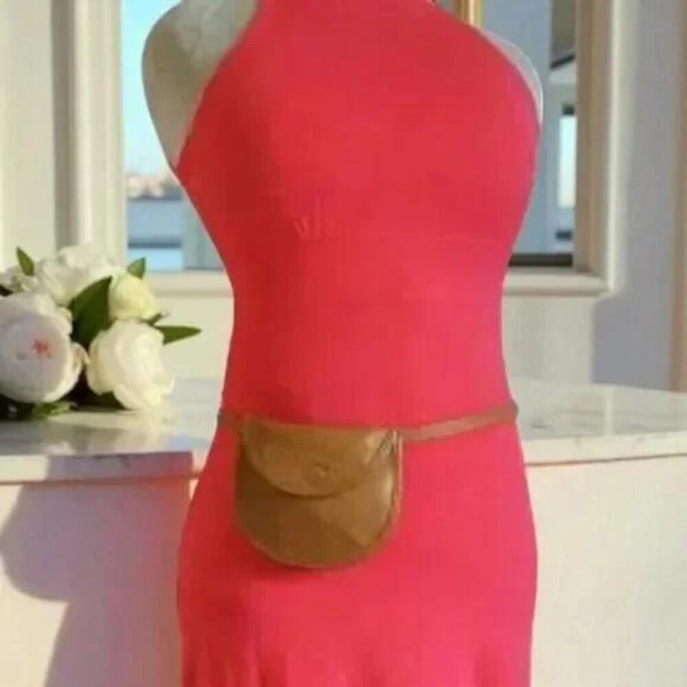 Vintage Leather Mundi Napa Pouch/Waist Bag 1980